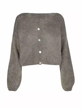 AMERICAN DREAMS | Cardigan Coupe Courte CORNELIA | braun